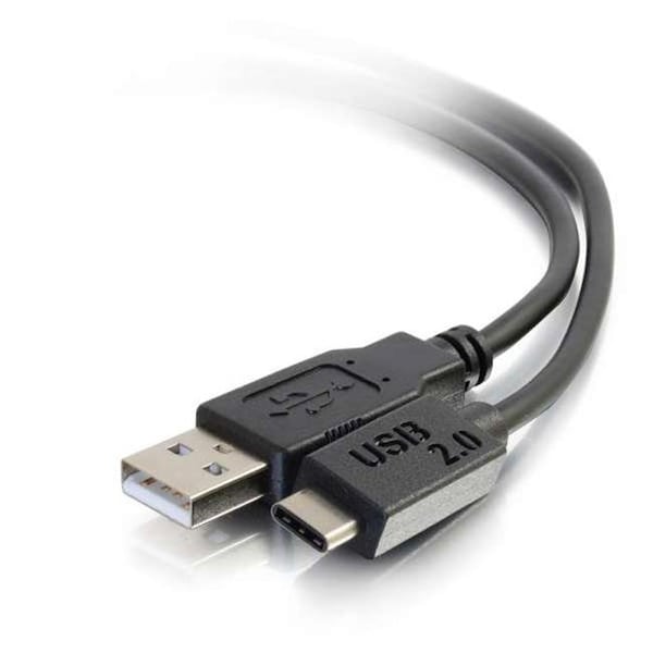 Cb Distributing 12 ft. USB 2.0 USB-C to USB-A Male to Male Cable - Black ST536795 - main